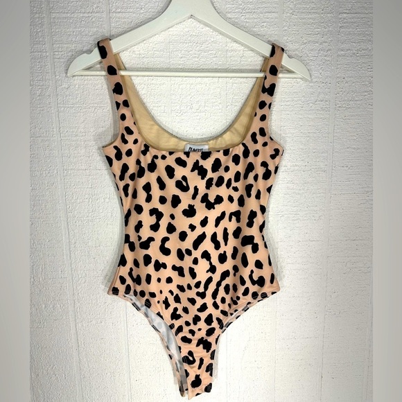 Princess Polly animal print bodysuit size 4 - Picture 3 of 11